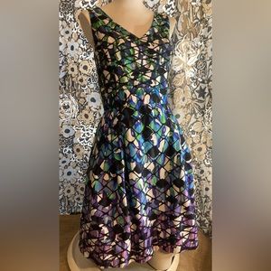 Just…Taylor colorful dress with pockets